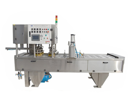 杯裝辣椒醬灌裝機(jī)Hot sauce filling machine,小身材大味道！